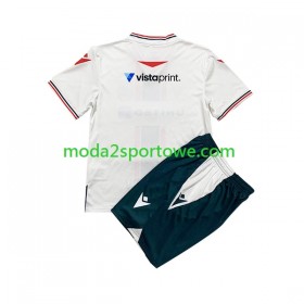 Koszulka Wrexham Dziecięcy Wyjazdowe Stroje Piłkarskie 2023/24 Krótki Rękaw